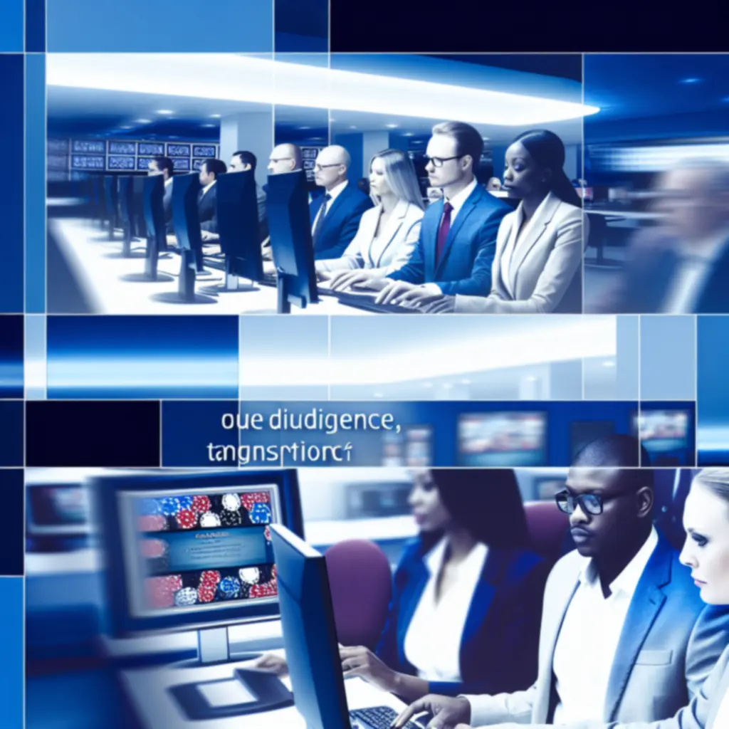 Processus de vérification et de contrôle des partenaires casinos dans un environnement professionnel et sécurisé.